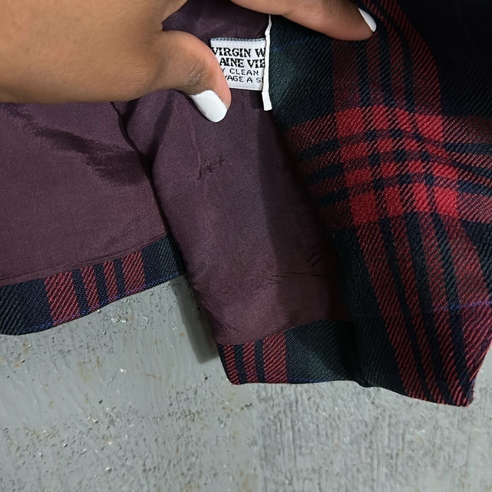 Vintage Wool Blazer, fits 12-14 - Picture 13 of 13